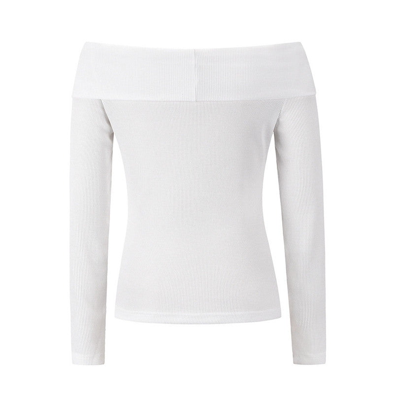 Pull sexy à double col en V, manches courtes et longues, chemise à manches longues