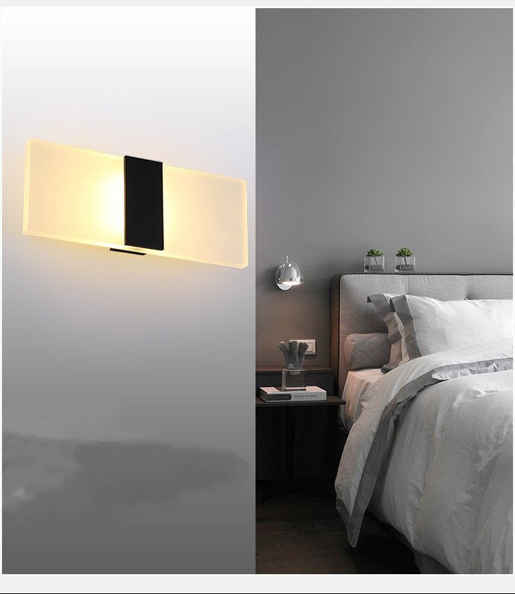 Lampe murale intérieure à chargement USB et détection