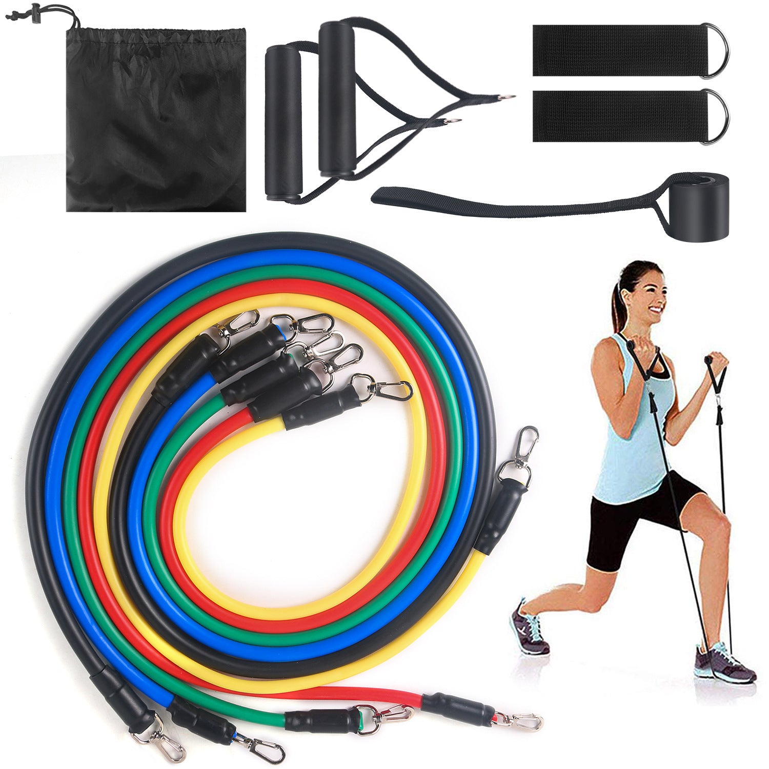 Bande de résistance élastique pour le fitness Rally