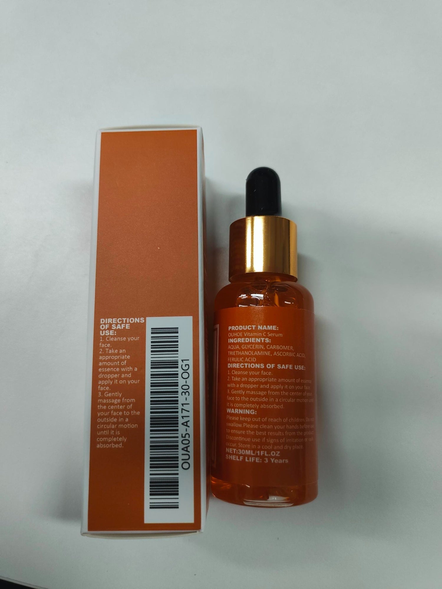 Sérum à la vitamine C Produits de beauté et de soins de la peau