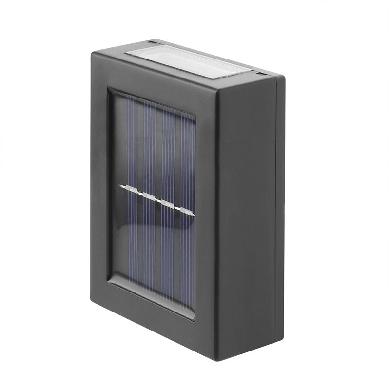 Lampe murale décorative d'extérieur pour jardin, veilleuse solaire