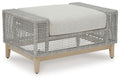 Seton Creek - Pouf avec coussin - Gris