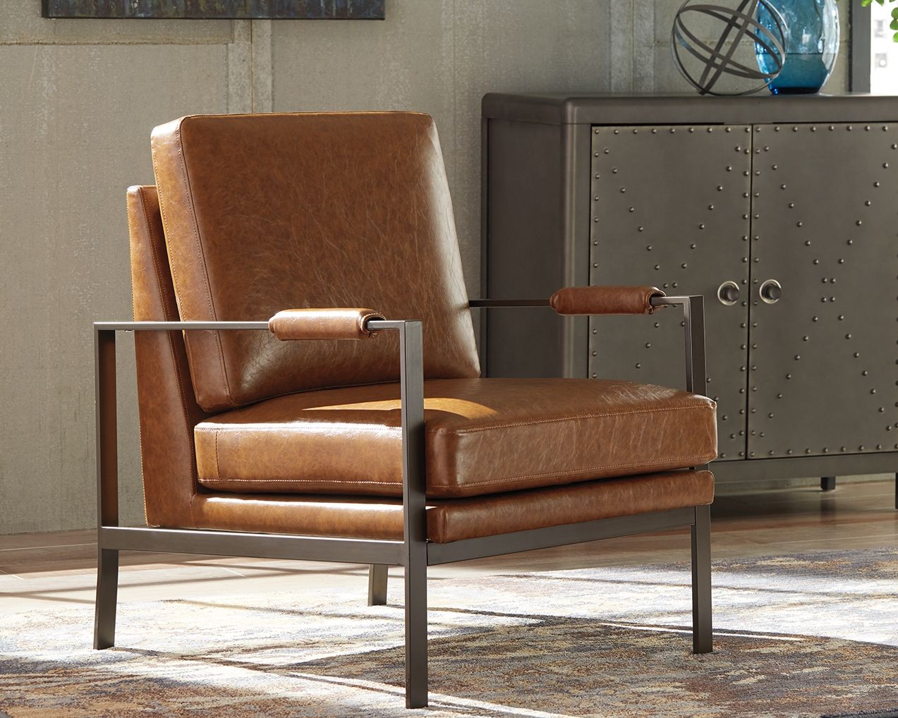 Fauteuil d'appoint Peacemaker - Marron