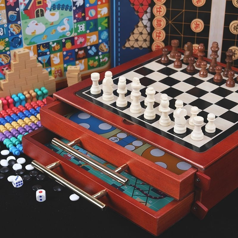 Jeu d'échecs de société - Cadeau éducatif pour enfants