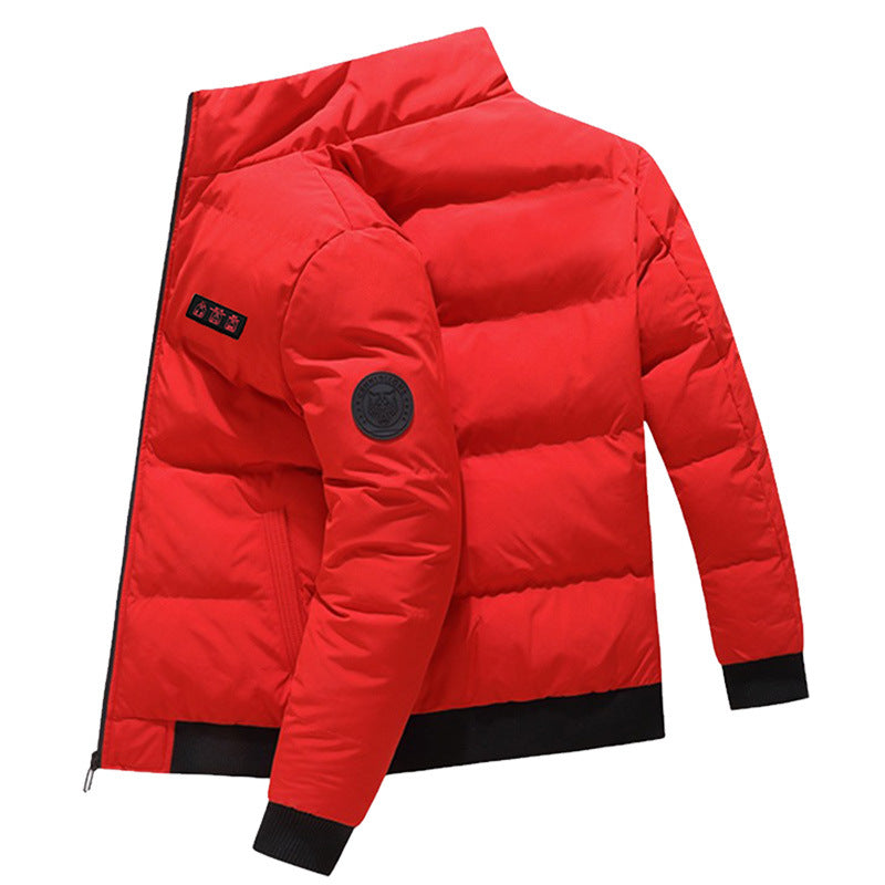 Veste chaude d'extérieur coupe-vent rembourrée en coton, chauffage USB pour l'hiver