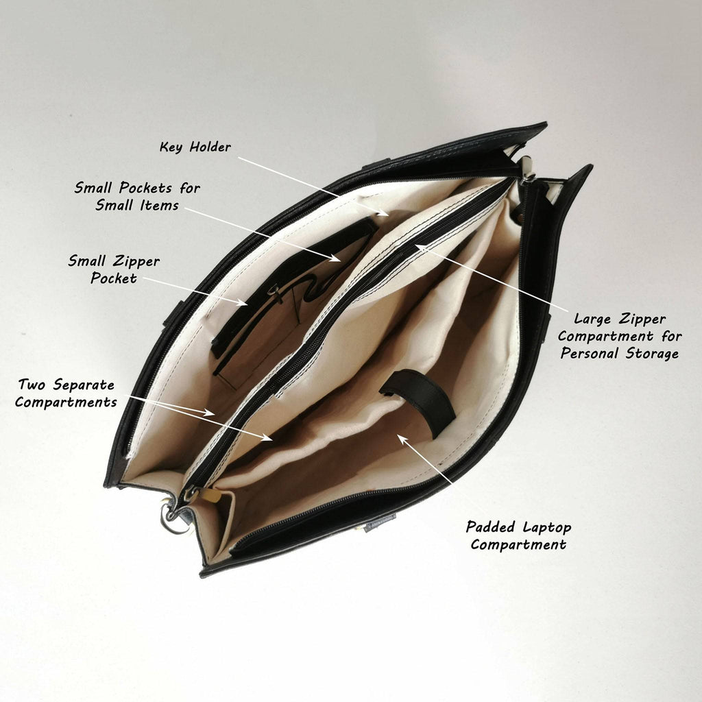 Sac Signature 15", noir