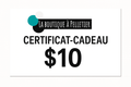 Certificat Cadeau 10.00$