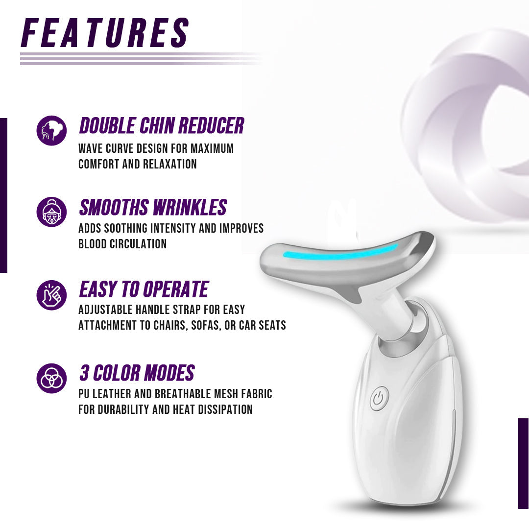 Appareil de thérapie LED pour lifting du cou et du visage