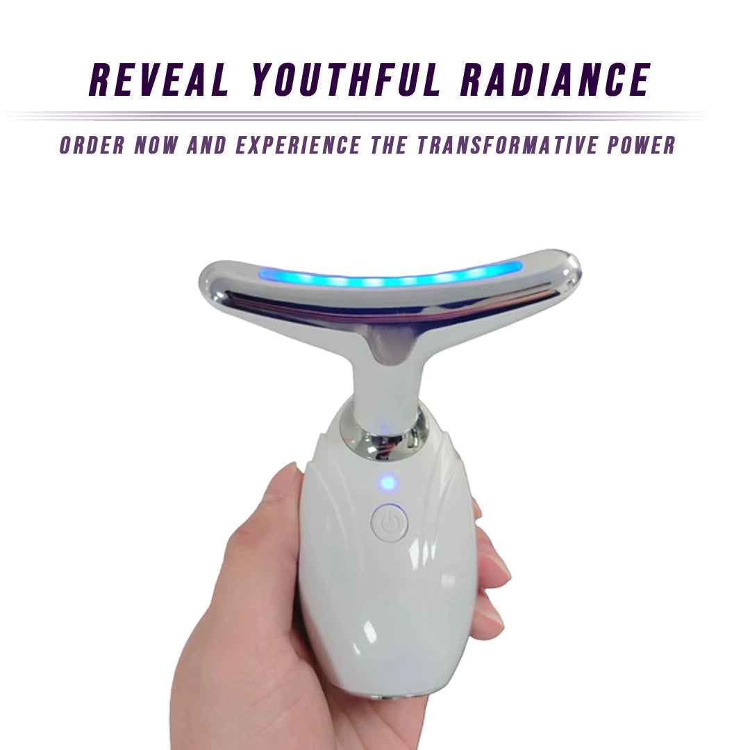 Appareil de thérapie LED pour lifting du cou et du visage