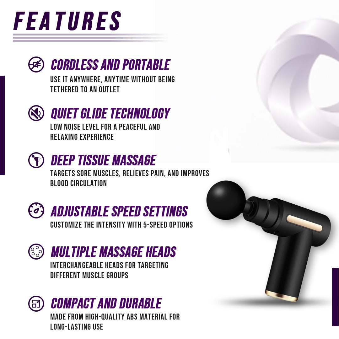 Pistolet de massage musculaire