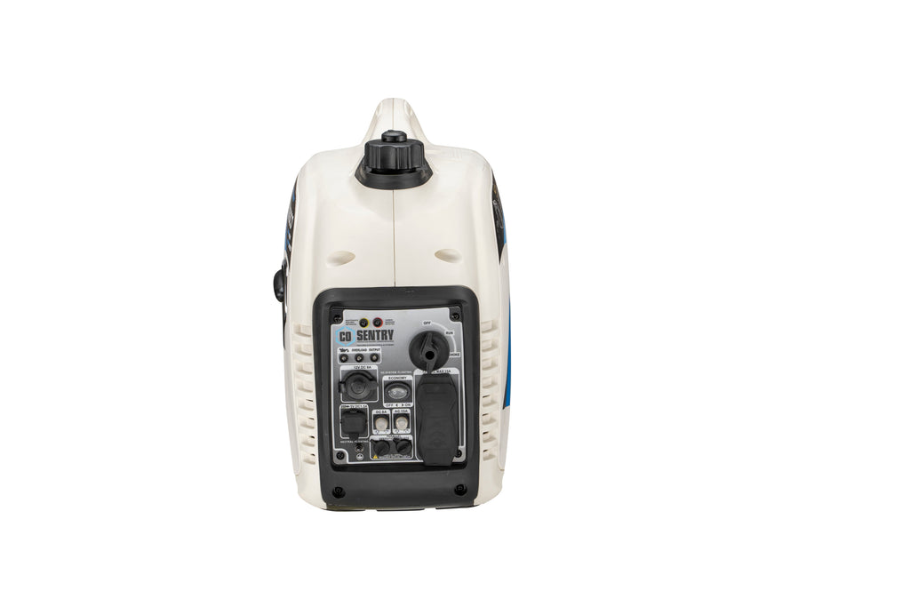 Générateur onduleur portable à essence Pulsar 2 300 W/1 800 W, à démarrage manuel, ultra silencieux, avec système d'arrêt avancé du CO