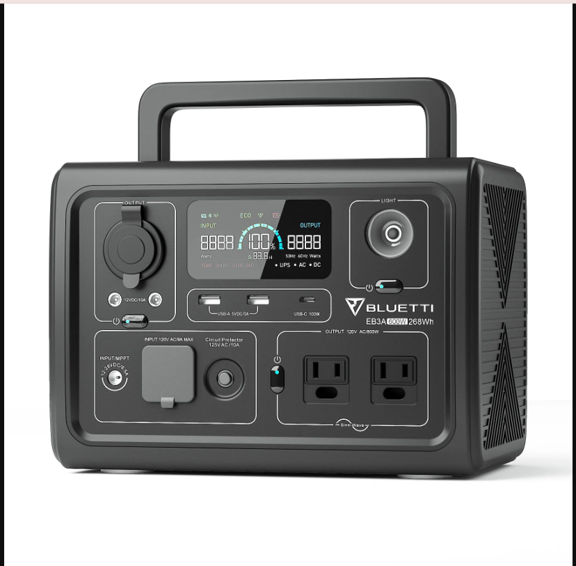 Station d'alimentation portable EB3A
