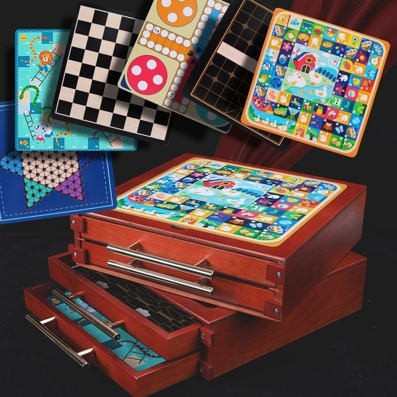Jeu d'échecs de société - Cadeau éducatif pour enfants