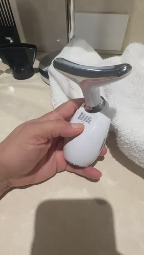 Appareil de thérapie LED pour lifting du cou et du visage