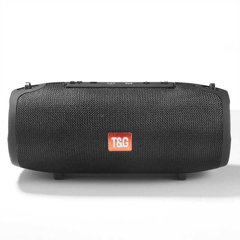 Grande enceinte Bluetooth portable sans fil et étanche avec dragonne