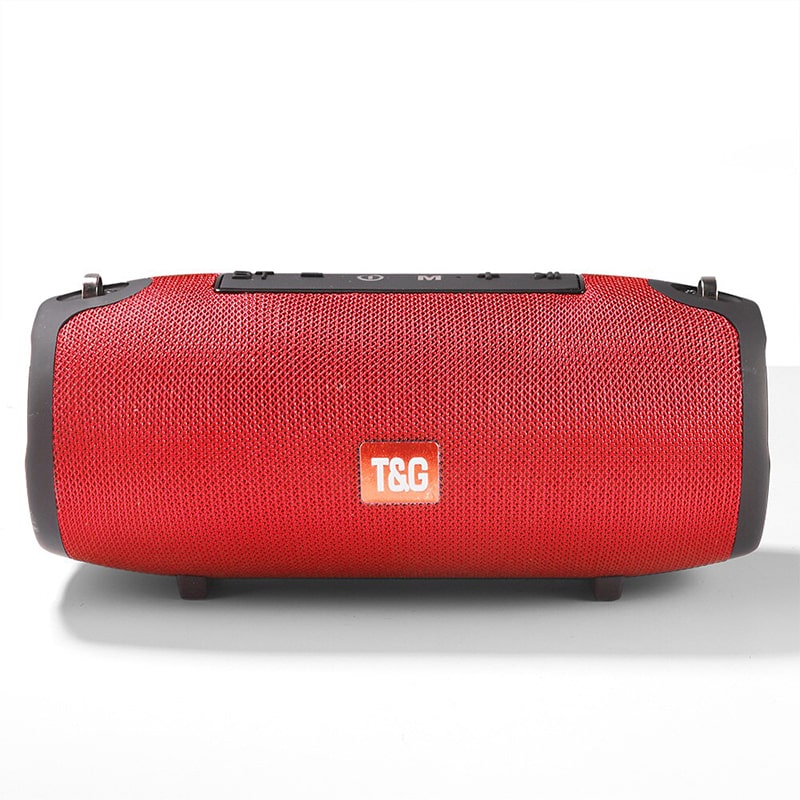 Grande enceinte Bluetooth portable sans fil et étanche avec dragonne